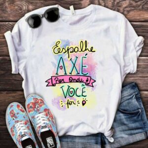 Camiseta espalhe axé