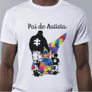 Camiseta pai de autista - caminho