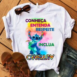 Camiseta autismo conheça, entenda, respeite