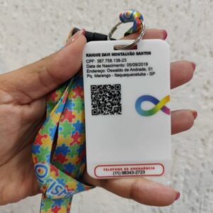 Crachá Ciptea - Impressão do seu arquivo
