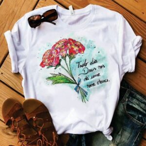 Camiseta todo dia Deus nos da uma nova chance