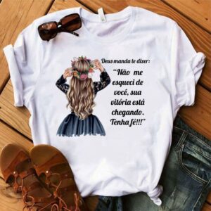Camiseta não me esqueci de você
