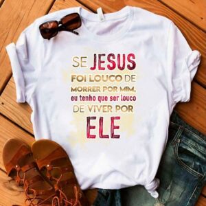 Camiseta viver por ele