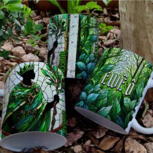 Caneca Ossaim - Vitral