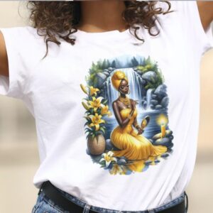 Camiseta Oxum - Cachoeira