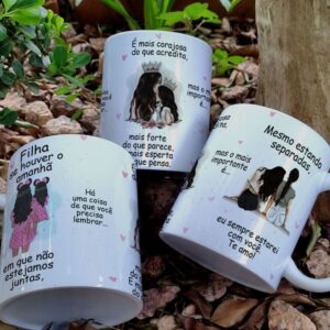 Caneca filha morena - Se houver amanhã