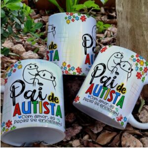 Caneca flork - Pai de autista