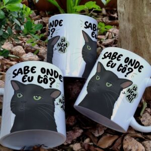 Caneca Sabe onde eu tô? Tô nem ai