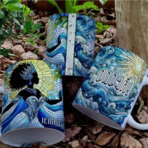 Caneca Iemanjá - Vitral