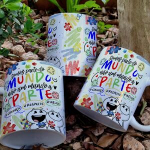 Caneca somos parte do mundo, não uma mundo a parte