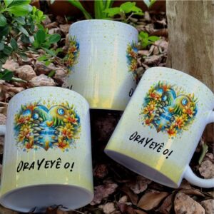 Caneca Oxum - Coração dos orixás