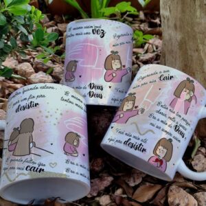 Caneca era a mão de Deus