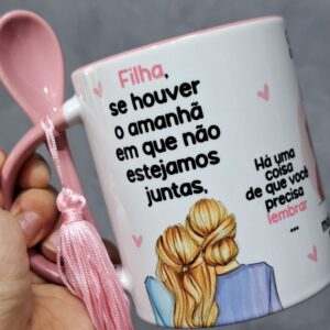 Caneca Filha com foto - Se houver amanhã