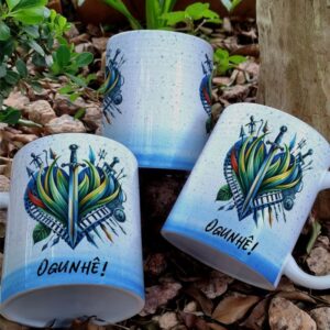 Caneca Ogum - Coração dos orixás