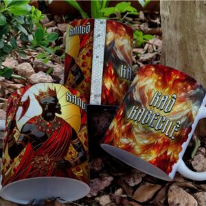 Caneca Xangô - Vitral