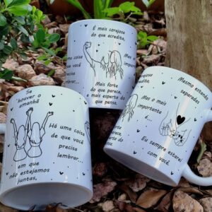 Caneca Se houver o amanhã minimalista