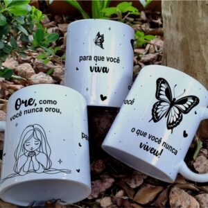 Caneca Ore como nunca orou