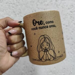 Caneca Ore como nunca orou