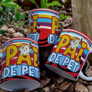 Caneca Pai de pet - Gato