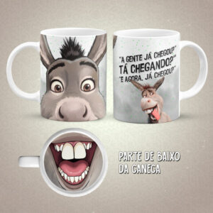 Caneca Bocão Burro - A gente ja chegou?